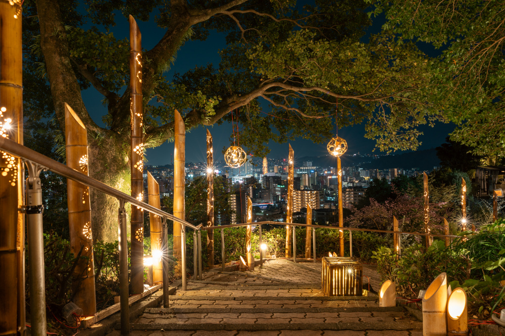 ― 鹿児島の“竹”で灯す、ウィンターライトアップ ―