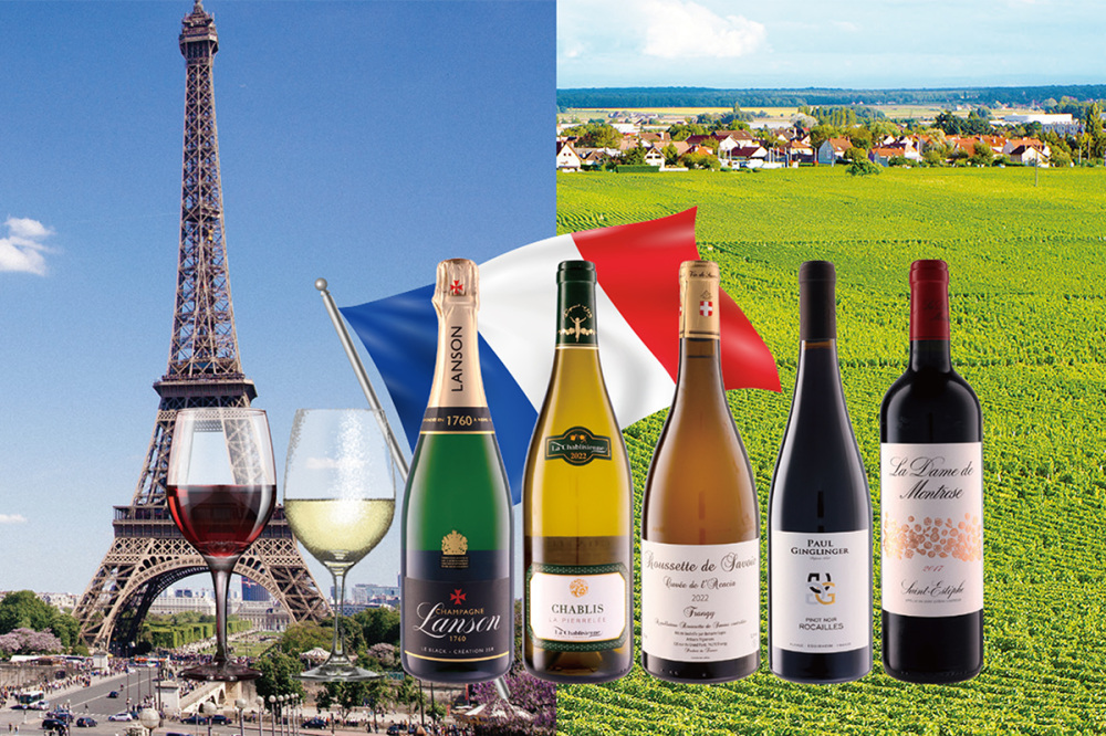 ルシエル 第238回 SHIROYAMAワイン会<br>芽吹きのフランス ~多種多様なテロワールに触れる~